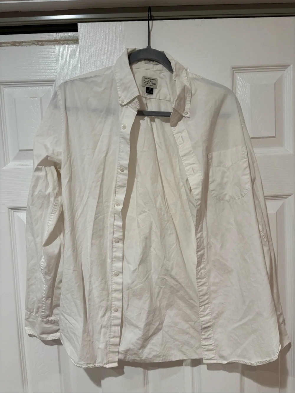 J. Crew crisp white